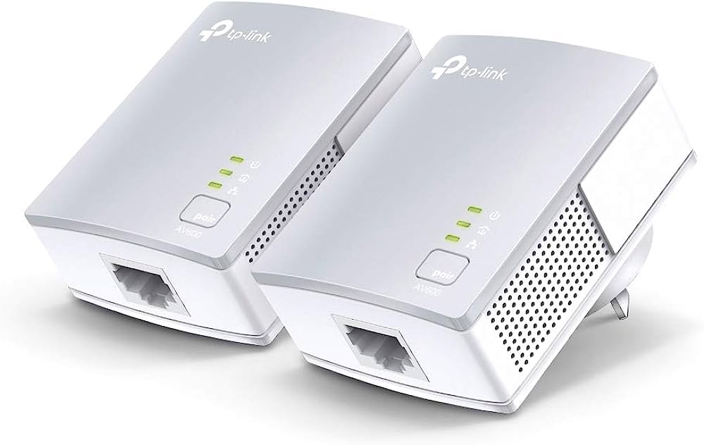 Adaptador Powerline TPLink TL-PA4010Kit 600Mbps/ Alcance 300m/ Pack de 2