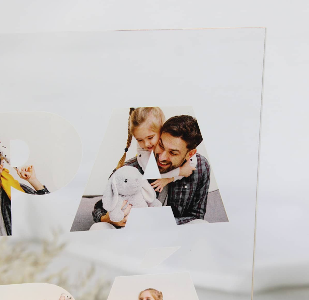 Lámpara Personalizada Fotos PAPÁ