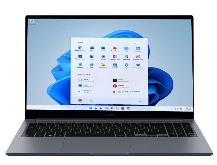 Portátil Samsung Galaxy Book4 Intel Core 5-120U/ 8GB/ 512GB SSD/ 15.6"/ Win11 Pro