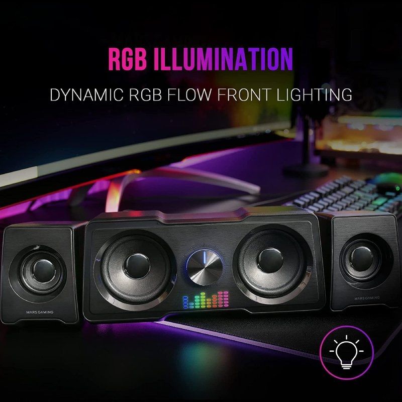 Altavoces Mars Gaming MS22/ 35W/ 2.2