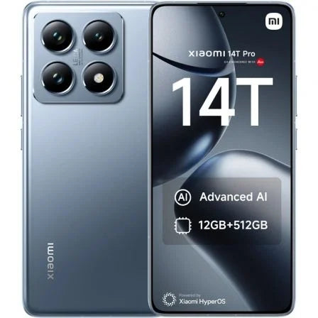 Smartphone Xiaomi 14T 12GB/ 512GB/ 6.67"/ 5G