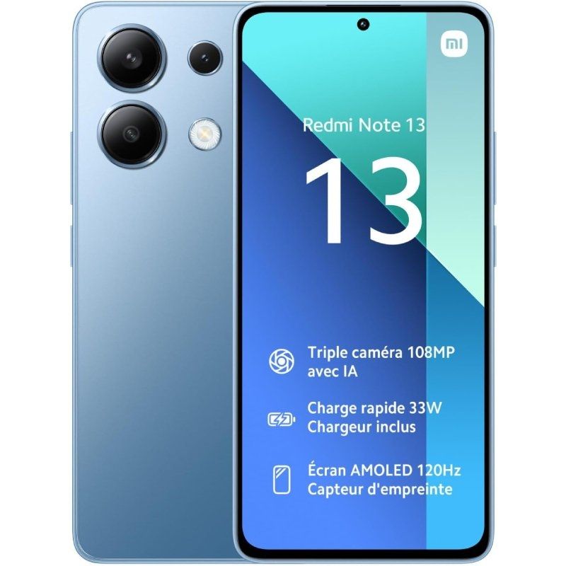 Smartphone Xiaomi Redmi Note 13 6GB/ 128GB/ 6.67"/ Azul