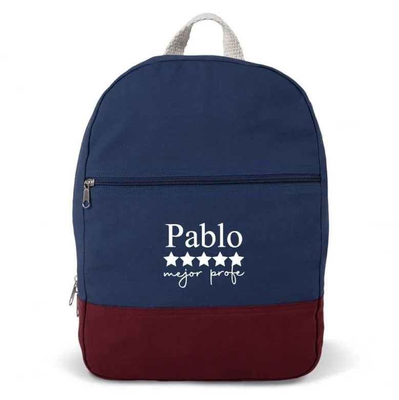 Mochila Personalizada Mejor Profe