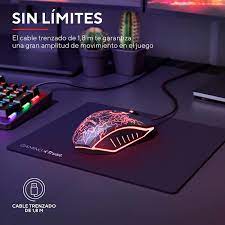 Pack Gaming Trust Gaming GXT 783X/ Ratón Óptico + Alfombrilla