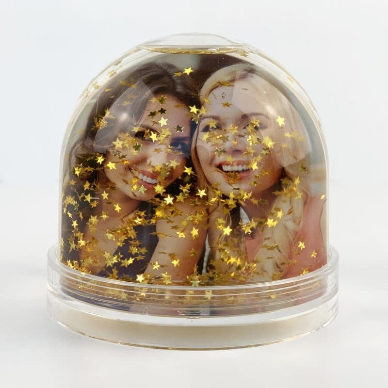 Bola de nieve personalizada (Estrellas)