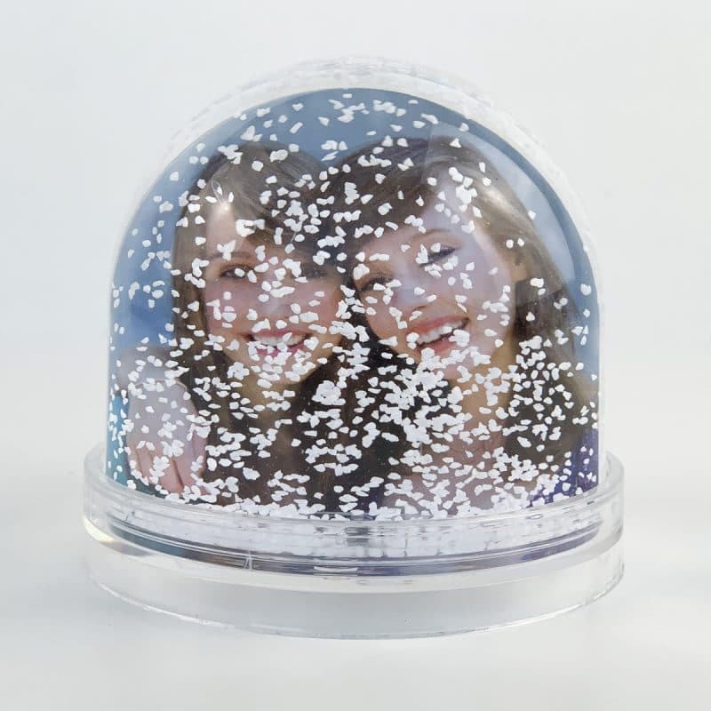 Bola de nieve personalizada (Copos nieve)