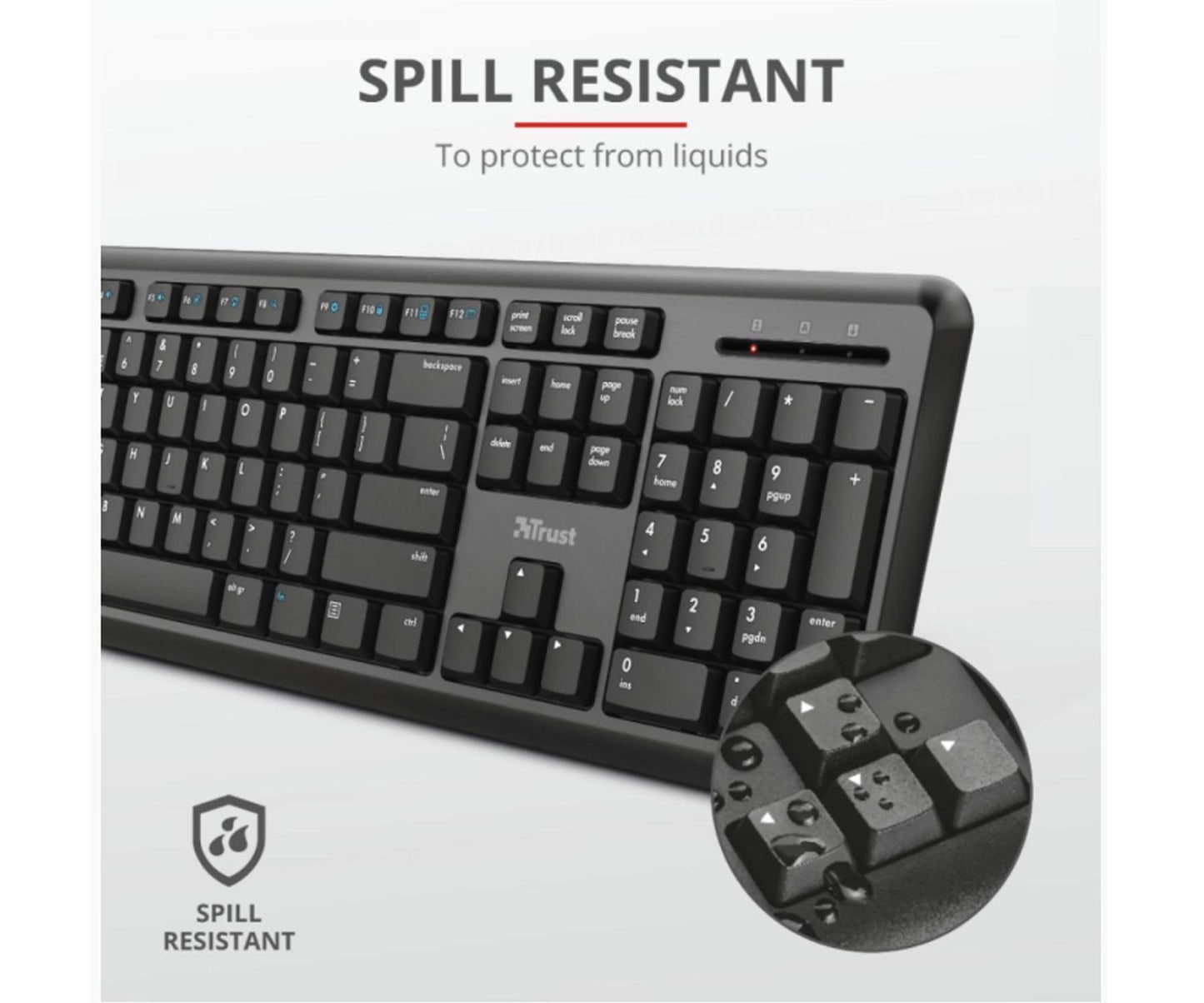 Teclado Inalámbrico Trust TK-350