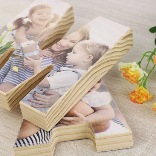 Madera Personalizada con fotos MAMA