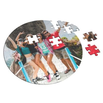 Puzzle personalizado redondo 200 piezas