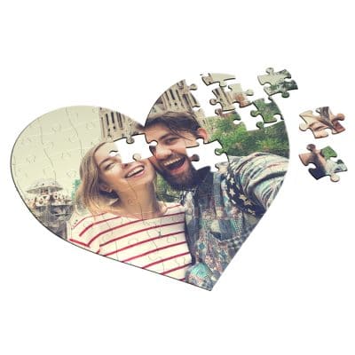 Puzzle Personalizado corazón 111 piezas