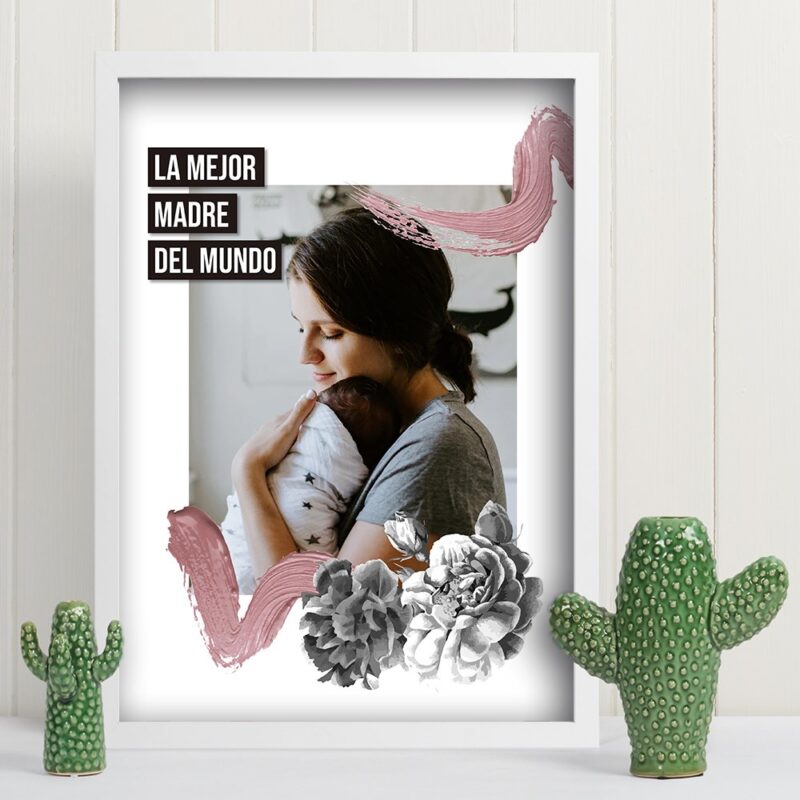 Cuadro Personalizado La Mejor Madre del Mundo