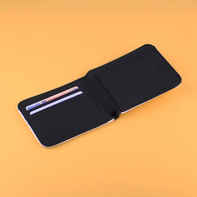 Cartera Hombre negra personalizada