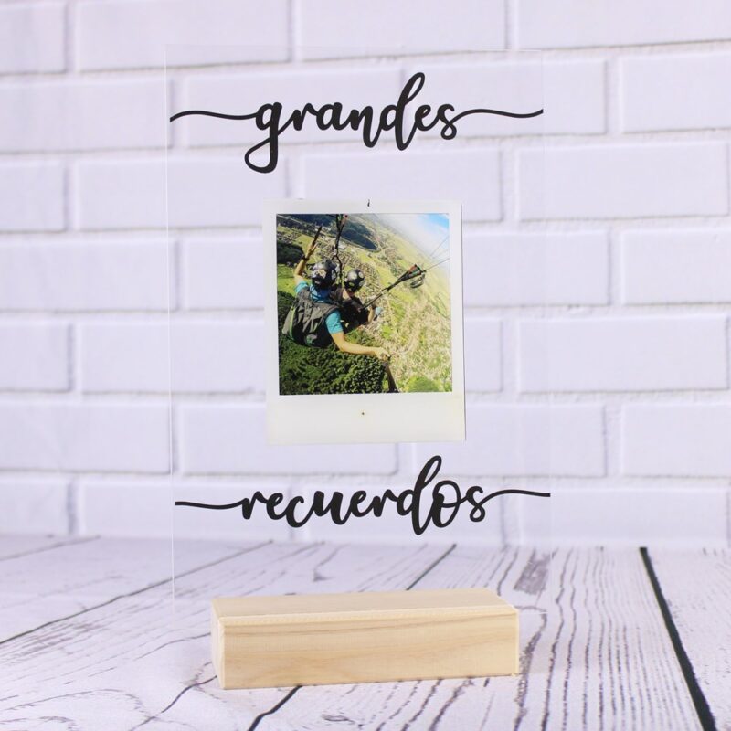 Lámina Transparente Personalizada Grandes Recuerdos