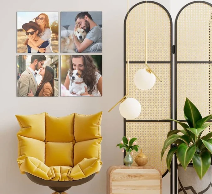 Collage 4 Lienzos Personalizados