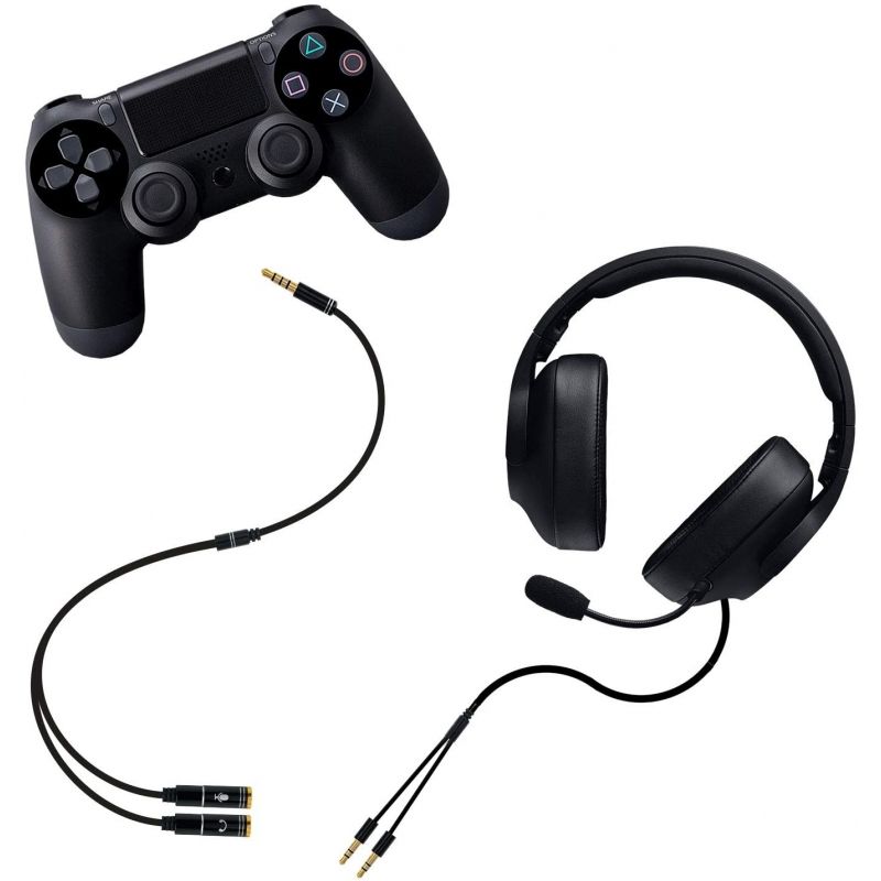 adaptador auriculares consola ps4 switch