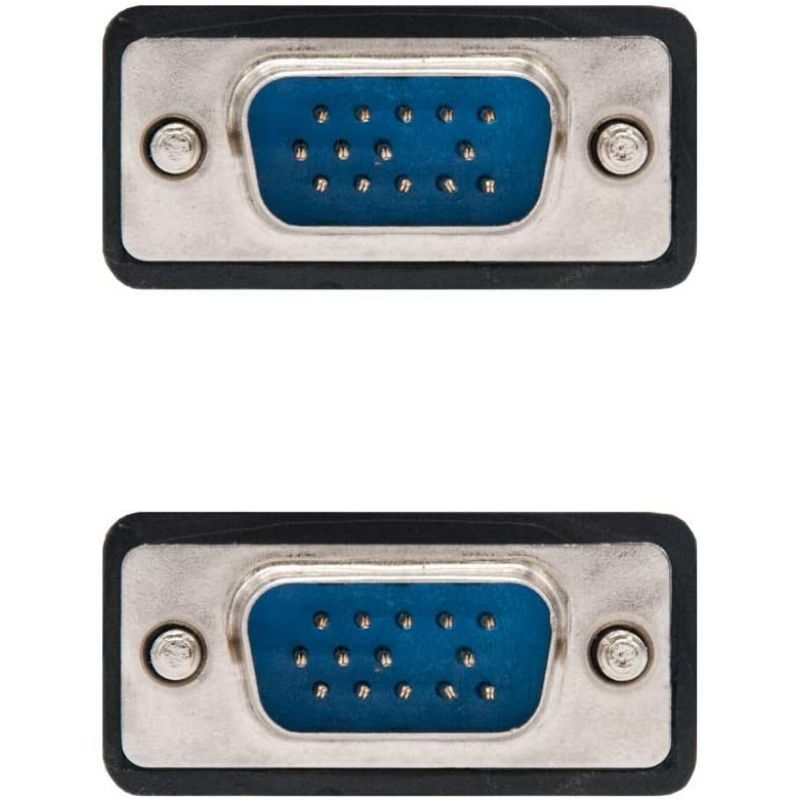 Cable SVGA Nanocable 10.15.1302/ VGA Macho - VGA Macho/ 1.8m/ Negro