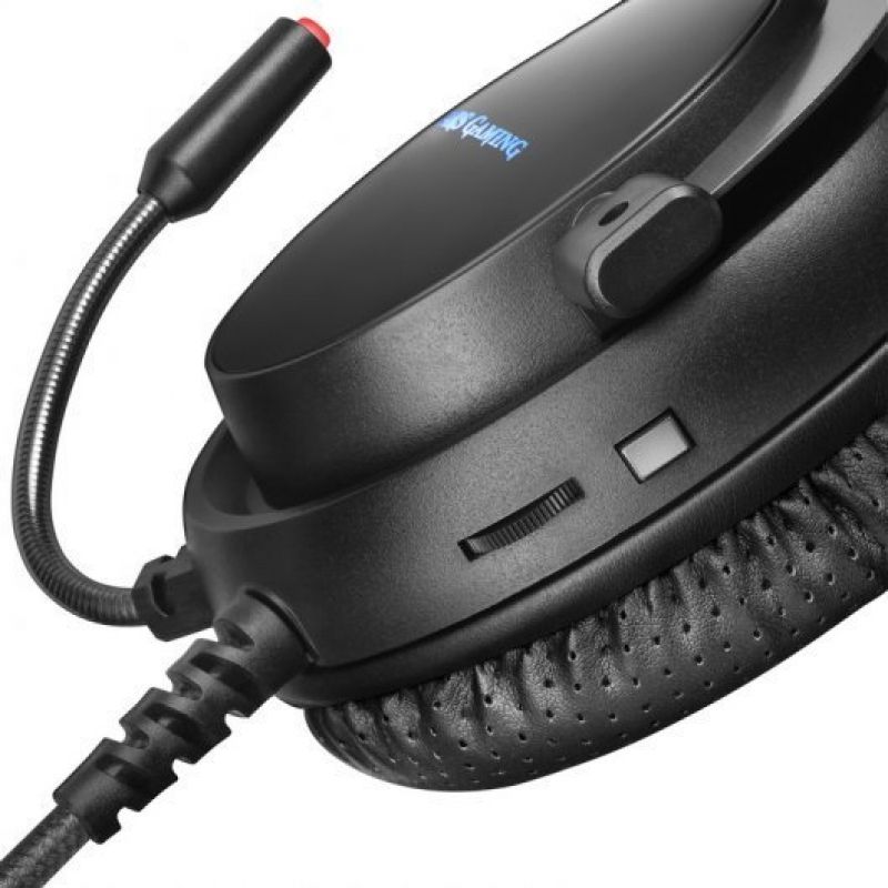 Auriculares Gaming con Micrófono Mars Gaming MH4X/ USB 2.0