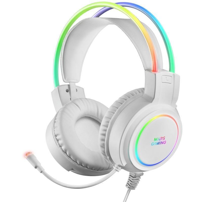 Auriculares Gaming con Micrófono Mars Gaming MHRGB/ Jack 3.5