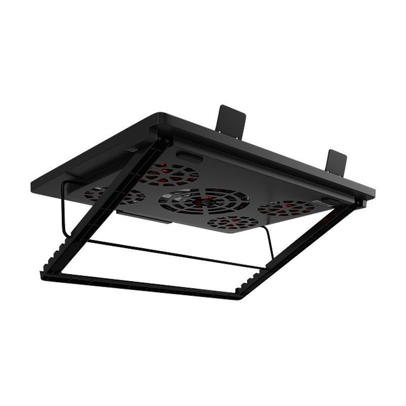 Soporte Refrigerante Mars Gaming MNBC2 para Portátiles hasta 17.3"/ Iluminación LED