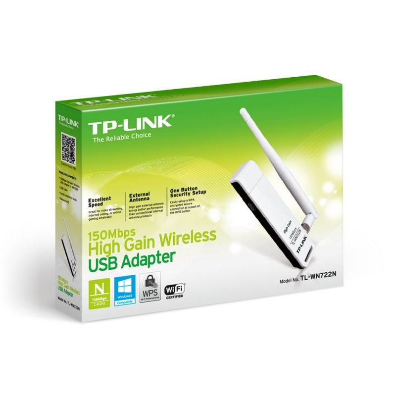 Adaptador antena wifi usb tplink
