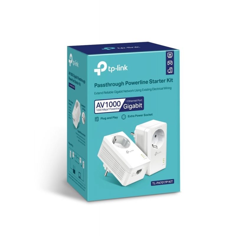 Adaptador red enchufe plc tplink
