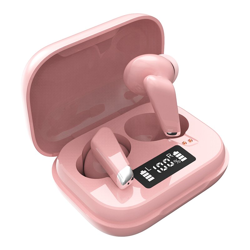 Auriculares Stereo Bluetooth Dual Pod Earbuds COOL URBAN Lcd Colores