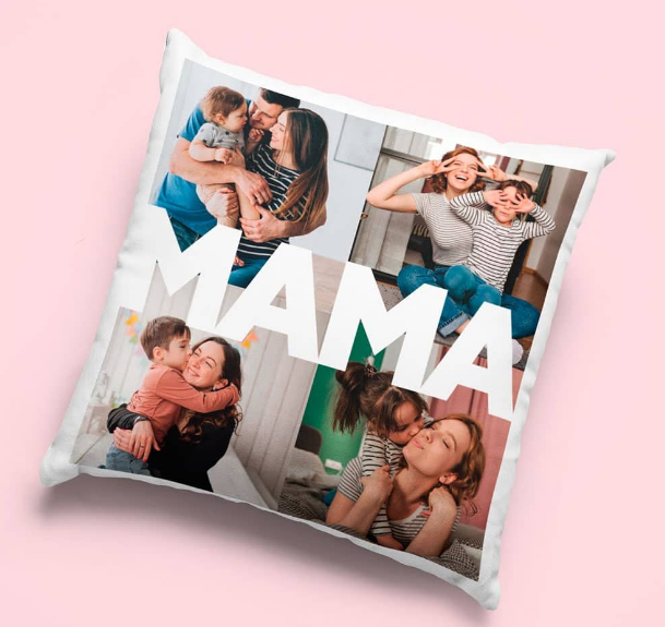 Cojín Personalizado 40 x 40 con Fotos MAMA