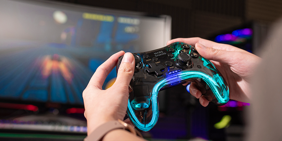 Gamepad Mars Gaming MGP-24 Inalámbrico