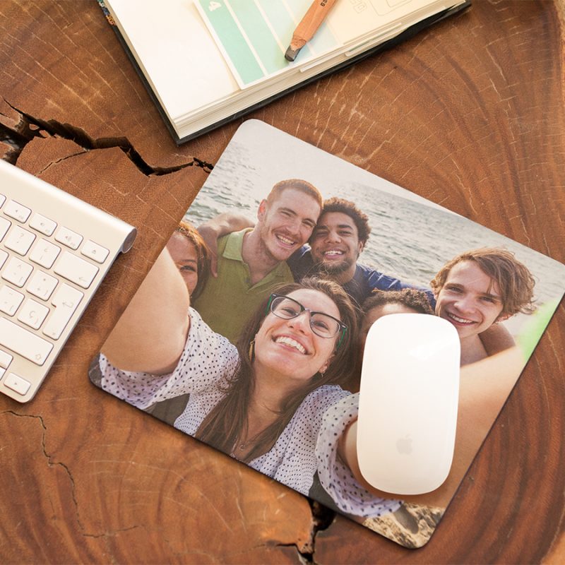 Alfombrilla raton mouse escritorio personalizada con foto