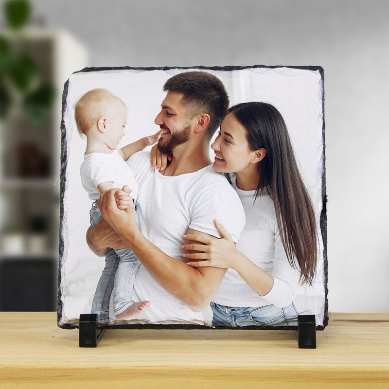 Piedra Cuadrada con Foto