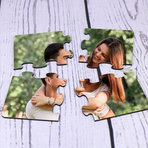Posavasos Puzzle Personalizados 4 Piezas