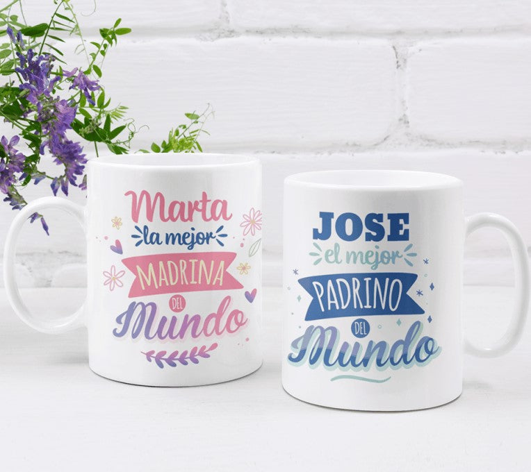 Taza Personalizada para Madrina/Padrino