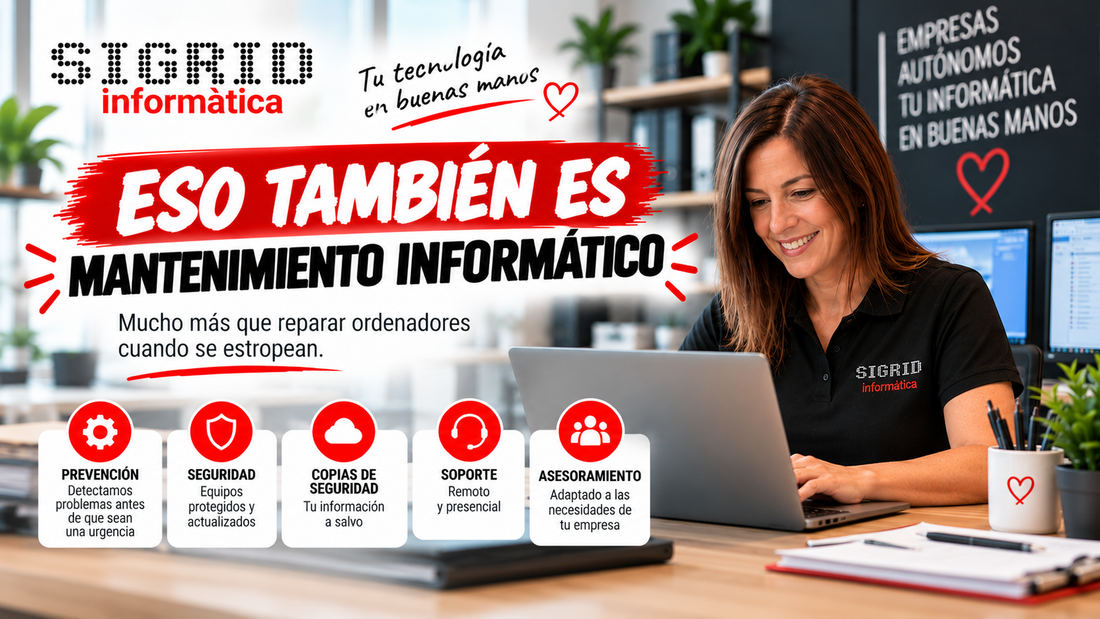 Eso también es mantenimiento informático: ¿qué ganas teniendo un informático de confianza para tu empresa?