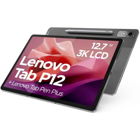 Tablet Lenovo Tab P12 12.7"/ 8GB/ 128GB/ Octacore/ Gris Tormenta/ Incluye Lenovo Tab Pen Plus