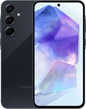 Smartphone Samsung Galaxy A55 8GB/ 256GB/ 6.6"/ 5G/ Negro Eclipse