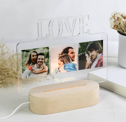 Lámpara Personalizada LOVE