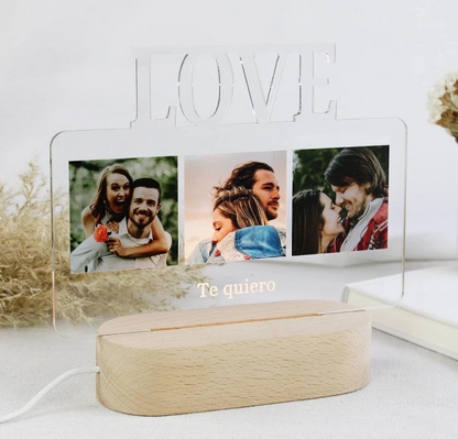 Lámpara Personalizada LOVE