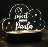 Lámpara Led Personalizada Nube