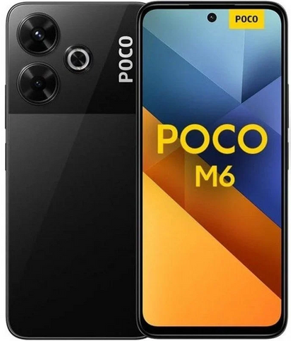 Smartphone Xiaomi POCO M6 8GB/ 256GB/ 6.79"/ Negro