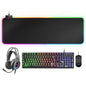 Pack Gaming Mars Gaming MCPEX/ Teclado H-MECH + Ratón Óptico + Auriculares con Micrófono + Alfombrilla Precio Especial BNI