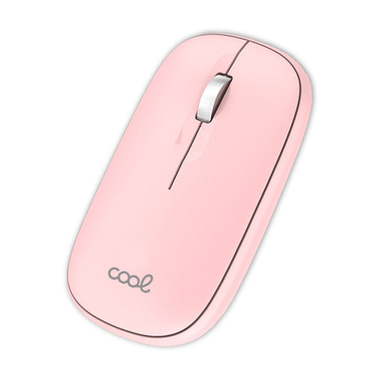 Ratón Silencioso Inalámbrico 2 en 1 (Bluetooth + Adap. USB) COOL Slim
