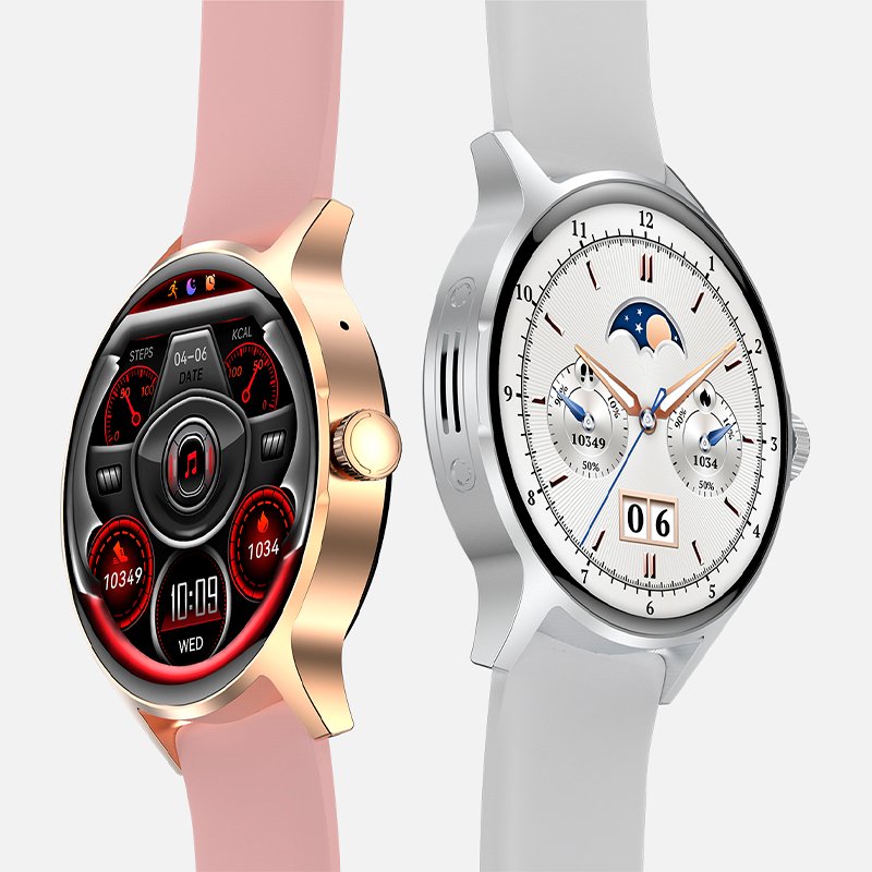 Smartwatch COOL Iris Silicona  (Amoled, Llamadas, Salud, Deporte)