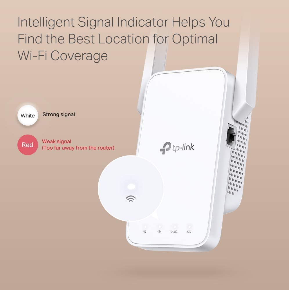 Repetidor Inalámbrico TP-Link RE315 1200Mbps/ 2 Antenas