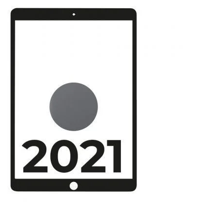 Apple iPad 10.2 2021 9th WiFi/ A13 Bionic/ 64GB/ Gris Espacial - MK2K3TY/A