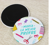 Imán Personalizado "Mejor Profe del Mundo"