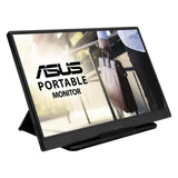 Monitor Portátil Asus ZenScreen MB165B 15.6"/ WXGA/ Negro