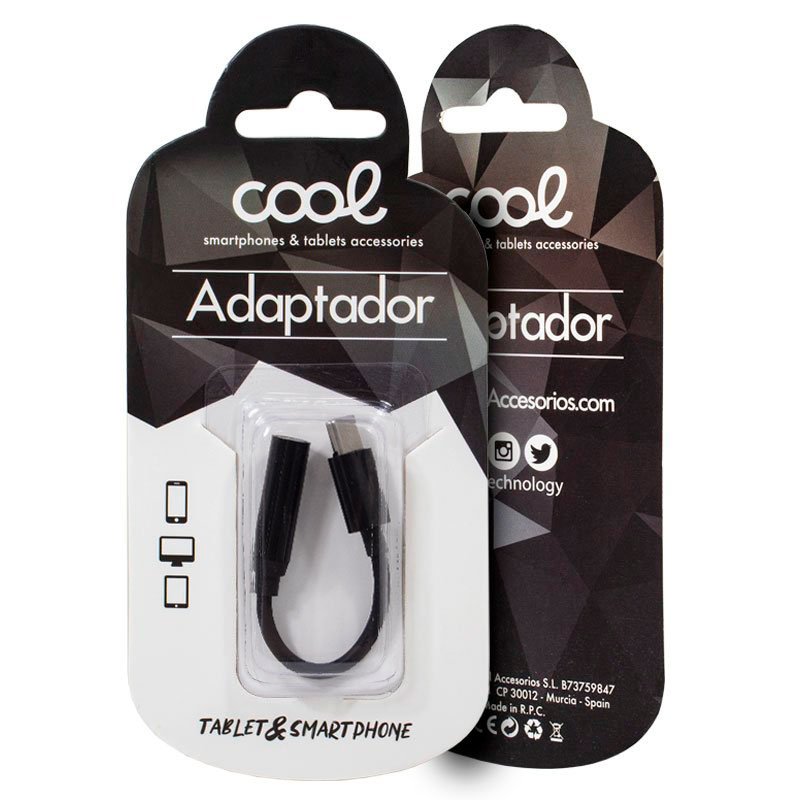 adaptador auriculares tipo c a jack 3.5