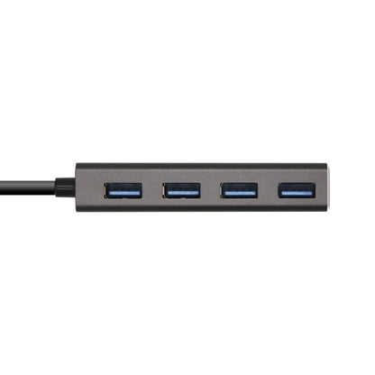 Hub USB 3.1 Tipo-C Aisens A109-0403/ 4 Puertos USB