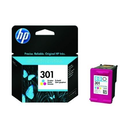 Cartucho de Tinta Original HP nº301/ Tricolor