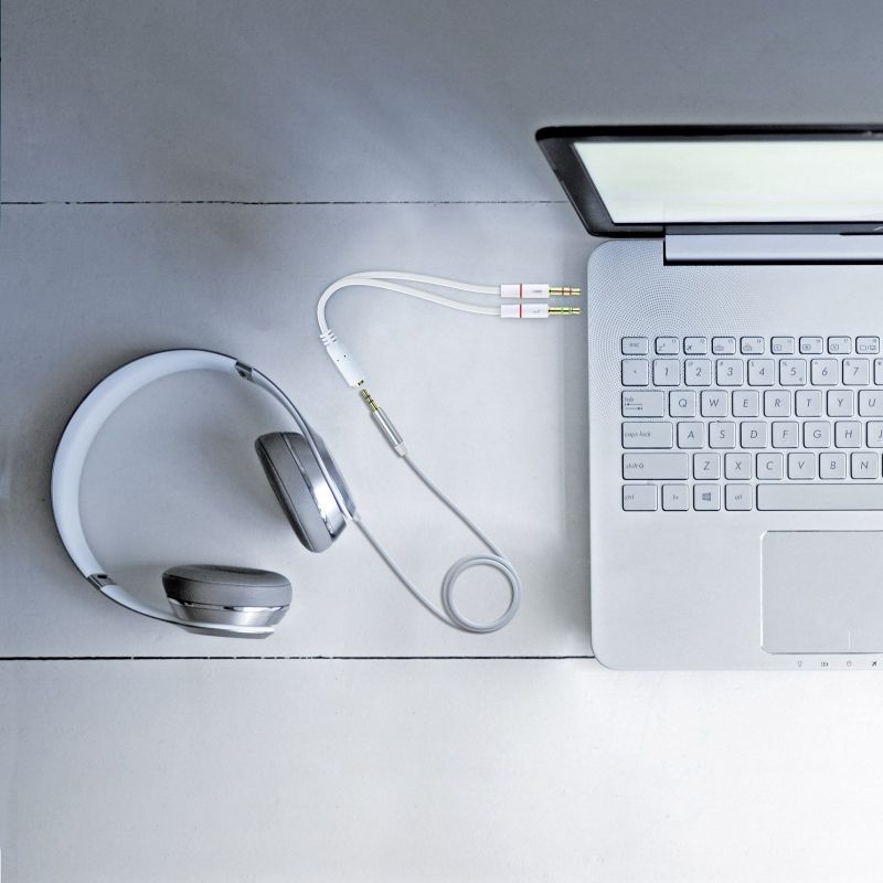 Adaptador auriculares jack 3.5